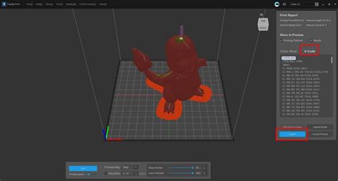 convert stl to gcode creality.